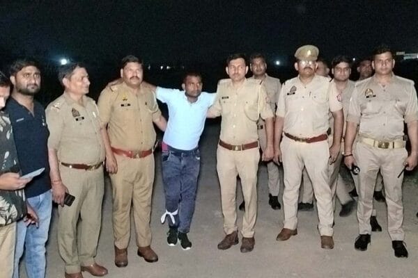 Muzzaffarnagar News: 25 thousand bounty criminal involved in robbery case injured in encounter | Muzzaffarnagar News: मुठभेड़ मे लूट कांड मे शामिल 25 हजार का इनामी बदमाश घायल