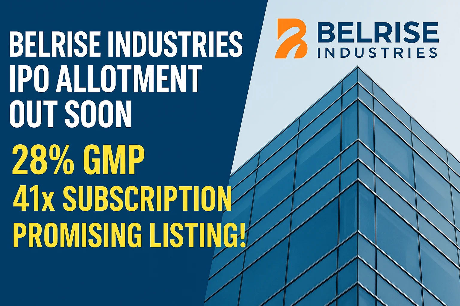 belrise industries ipo allotment status