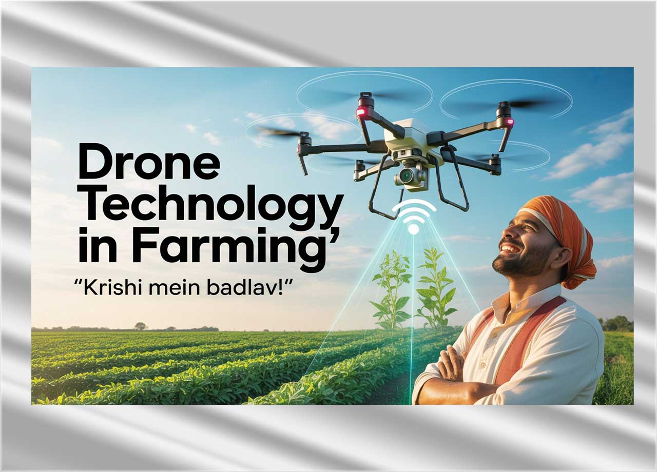 Drone Technology से कृषि में क्रांति कैसे लाएं? उपयोग फायदे और चुनौती