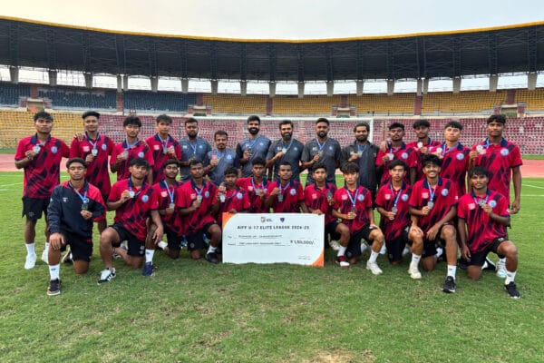 Jamshedpur FC U17 AIFF EIFF AILITE YOUTH लीग में रनर-अप