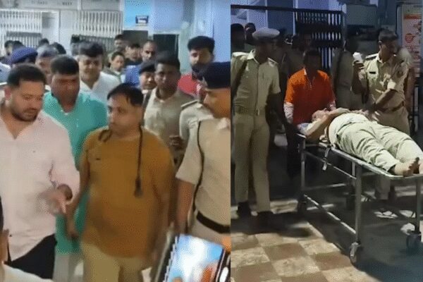 Tejashwi Yadav had narrow escape Speeding truck hit convoy 3 injured | Bihar News: बाल-बाल बचे तेजस्वी यादव! तेज रफ्तार ट्रक ने काफिले को मारी टक्कर, 3 घायल