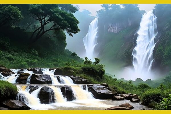 Dudhsagar | Milk Flows Like a Waterfall in Dudhsagar | Mystery and Thrill of Dudhsagar |Dudhsagar Waterfall | Newstrack Hindi News | News in Hindi Samachar | दूधसागर- जहां झरने की धार में बहता है दूध, जानिए इसका रहस्य और रोमांच