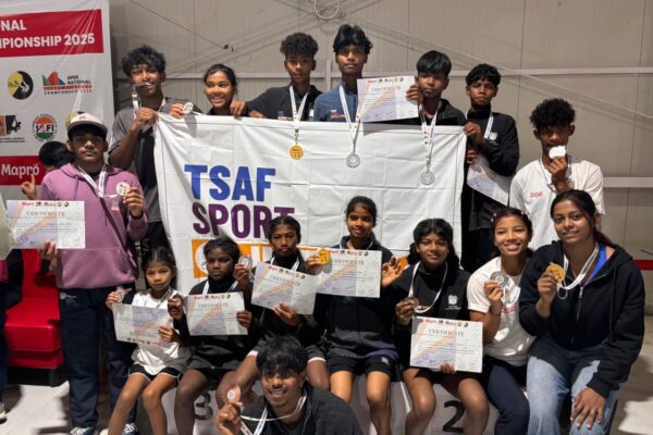 TSAF पर्वतारोही SCFI में 21-पदक के साथ खुले नागरिकों पर चमकते हैं