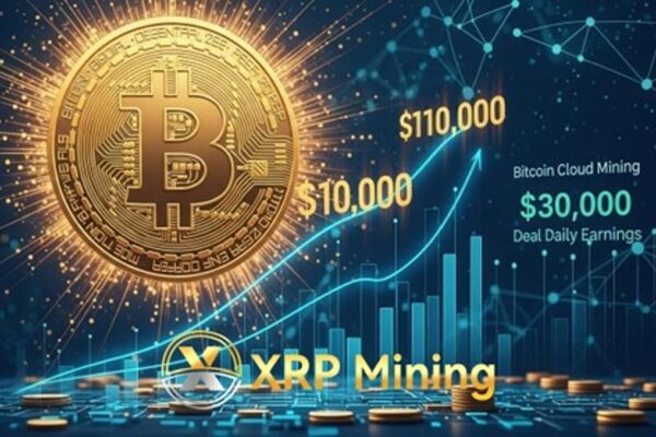 जैसा कि बिटकॉइन फिर से $ 110,000 के माध्यम से टूटता है, बिटकॉइन क्लाउड खनन दैनिक आय $ 30,000 से अधिक है