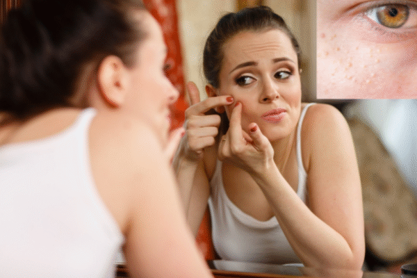 Know easy ways to remove white pimples on the face