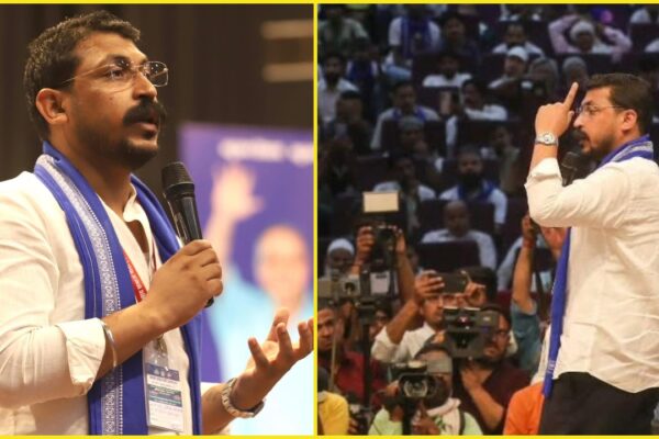 Chandrashekhar Azadâs Fiery Speech in Lucknow: Beginning of a New Movement? | सड़क पर नमाज़ नहीं, साजिश पर सवाल उठाओ! लखनऊ में चंद्रशेखर आज़ाद के ऐलान से कांपी सियासत, कहा- ‘ये सिर्फ संवाद नहीं, आंदोलन की शुरुआत है’