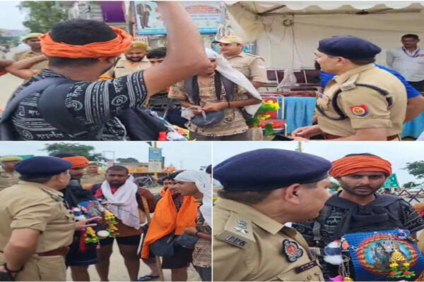 Shamli Authorities Monitor Kanwar Yatra Closely; Devotee Undertakes Unique ‘Dandvat Kanwar’ Journey | Shamli News: कांवड़ यात्रा का जायजा ले रहे डीएम-एसपी, दंडवत कांवड़ यात्रा बनी प्रेरणा