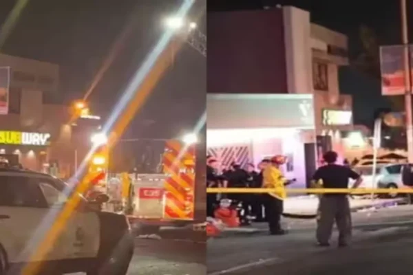 Los Angeles nightclub accident 31 people crushed by a speeding car firing on the driver investigation underway | Los Angeles Nightclub Accident: तेज रफ्तार कार ने 31 लोगों को रौंदा, ड्राइवर पर गोलीबारी की घटना, जांच जारी