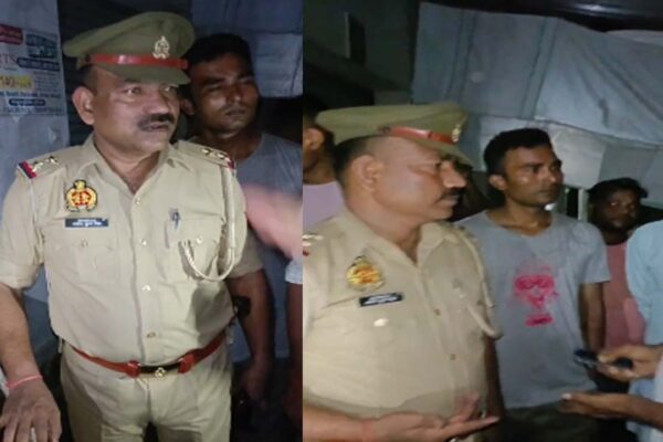 Ajan Kheri: Ready-made Cloth Shop Gutted in Fire, Rs 2 Lakh Loss; Locals Allege Drunken Cop Conduct, Road Blocked | Lakhimpur Kheri: अजान कस्बे में रेडीमेड कपड़े की दुकान में आग, 2 लाख का नुकसान; चौकी इंचार्ज पर शराब पीकर जांच का आरोप, हंगामा