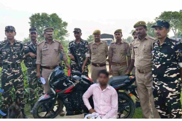 Siddharthnagar: Police-SSB Joint Operation, 5.19 Grams Smack Seized, Accused Arrested | Siddharth Nagar News: कपिलवस्तु पुलिस व एसएसबी की संयुक्त कार्रवाई, 5.19 ग्राम स्मैक के साथ अभियुक्त गिरफ्तार
