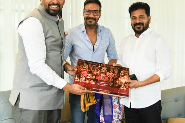सीएम रेवैंथ अजय देवगन, कपिल देव से मिलता है; हार्डसेल `उगते तेलंगाना ‘