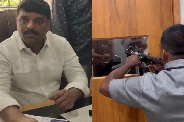 एमएलसी टीनमार मलालना के कार्यालय ने कावीठा के खिलाफ टिप्पणी पर हमला किया; बंदूकधारियों ने आग बुझाई