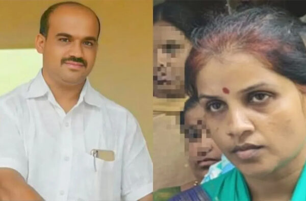 Wife along with her lover gave contrast kill her husband after his death she cried bitterly front camera