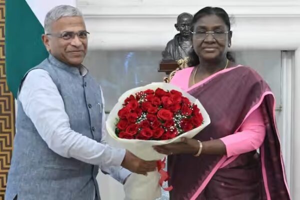 Harivansh Singh Met President after Dhankhar Resignation Get Bigger Responsibility